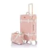 COTRUNKAGE 26 Inch Large Vintage Luggage Set 2 Pieces Rolling Suitcases For Women (13" & 26", Embossed Pink) 2 COTRUNKAGE 26 Inch Large Vintage Luggage Set 2 Pieces Rolling Suitcases For Women (13" & 26", Embossed Pink) -Vera Bradley Shop 41XMh18fS L