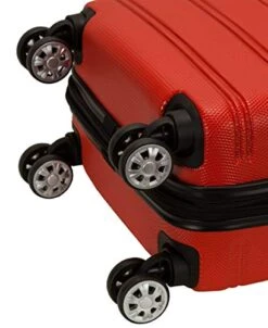 Rockland Melbourne Hardside Expandable Spinner Wheel Luggage, Red, Carry-On 20-Inch 10 Rockland Melbourne Hardside Expandable Spinner Wheel Luggage, Red, Carry-On 20-Inch -Vera Bradley Shop 41XNa71PX L