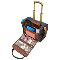 LONDON FOG Brentwood, Navy Window Pane, 15-Inch 13 LONDON FOG Brentwood, Navy Window Pane, 15-Inch -Vera Bradley Shop 41XYfzwbLRL