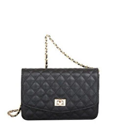 Mellow World Fashion Amanda Cell Phone Pouch, Black, One Size