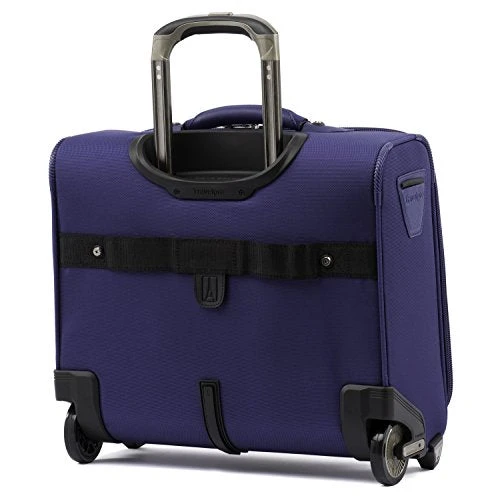 Travelpro Luggage Crew 11 16" Carry-On Rolling Tote Suitcase, Indigo 4 Travelpro Luggage Crew 11 16" Carry-On Rolling Tote Suitcase, Indigo - Image 2