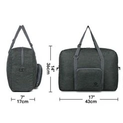 For Spirit Airlines Foldable Travel Duffel Bag Tote Carry On Luggage Sport Gym Duffle For Men And Women (Dark Grey) 15 For Spirit Airlines Foldable Travel Duffel Bag Tote Carry On Luggage Sport Gym Duffle For Men And Women (Dark Grey) -Vera Bradley Shop 41YUh6MYPuL