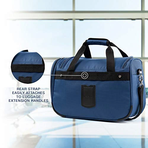 Travelpro Maxlite 5-Lightweight Underseat Carry-On Travel Tote Bag, Sapphire Blue, 18-Inch 7 Travelpro Maxlite 5-Lightweight Underseat Carry-On Travel Tote Bag, Sapphire Blue, 18-Inch - Image 5