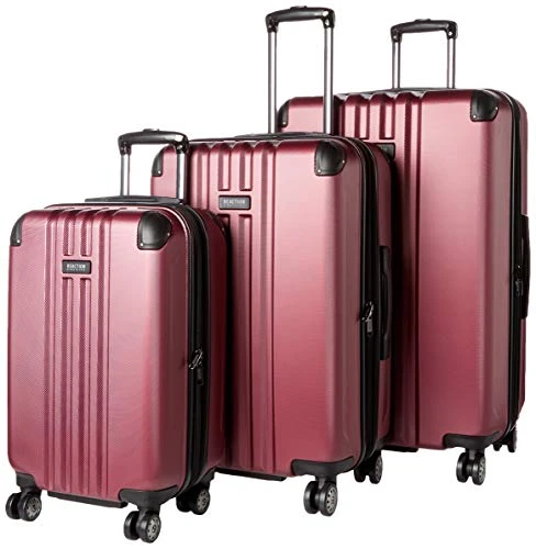 Kenneth Cole Reaction Reverb Hardside 8-Wheel 3-Piece Spinner Luggage Set: 20" Carry-on, 25", 29", Raspberry 3 Kenneth Cole Reaction Reverb Hardside 8-Wheel 3-Piece Spinner Luggage Set: 20" Carry-on, 25", 29", Raspberry