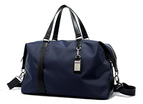 BOPAI-BO | Boston Bag Travel Tote Duffel Bag Carry On Bag Weekender Overnight Bag (Navy) 4 BOPAI-BO | Boston Bag Travel Tote Duffel Bag Carry On Bag Weekender Overnight Bag (Navy) - Image 2