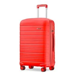 JOYWAY 3 Pcs Luggage Set Hardside Lightweight Spinner Suitcase With TSA Lock… (red) 13 JOYWAY 3 Pcs Luggage Set Hardside Lightweight Spinner Suitcase With TSA Lock… (red) -Vera Bradley Shop 41ZD0GyMNKS