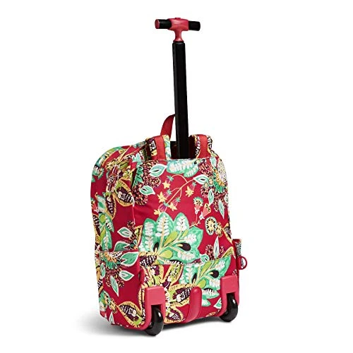 Vera Bradley Women's Lighten Up Rolling-Backpack, Rumba 8 Vera Bradley Women's Lighten Up Rolling-Backpack, Rumba - Image 6