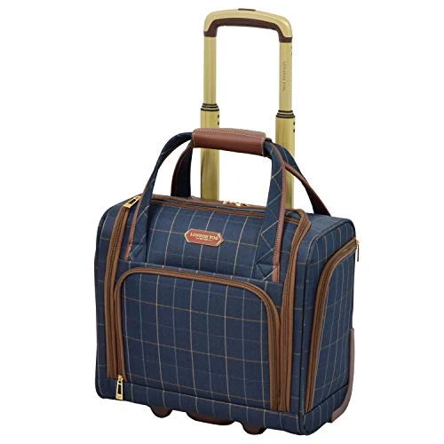 LONDON FOG Brentwood, Navy Window Pane, 15-Inch 3 LONDON FOG Brentwood, Navy Window Pane, 15-Inch