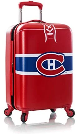 Heys America NHL Officially Licensed Wheeled Luggage (Montreal Canadiens, 21-Inch)
