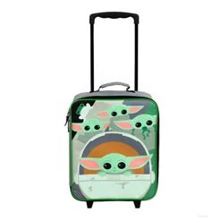 Bioworld Star Wars The Child Grogu The Mandalorian Kids' Rolling Luggage