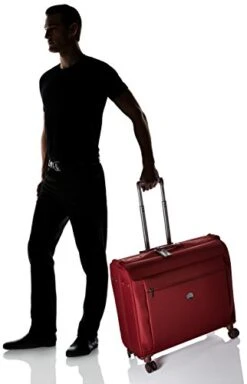 DELSEY Paris Delsey Luggage Montmartre Spinner Garment Bag Suit Or Dress Bordeaux Red 13 DELSEY Paris Delsey Luggage Montmartre Spinner Garment Bag Suit Or Dress Bordeaux Red -Vera Bradley Shop 41ZexebF 2BNL