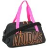 Adidas Graphic Duffel Bag, Canvas Black/Screaming Orange/Screaming Pink, One Size -Vera Bradley Shop 41ZsyAje1VS