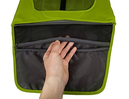 BAGSMART 17" Packing Folder Anti-wrinkle Travel Garment Bag Luggage Organizer, Green 9 BAGSMART 17" Packing Folder Anti-wrinkle Travel Garment Bag Luggage Organizer, Green - Image 7