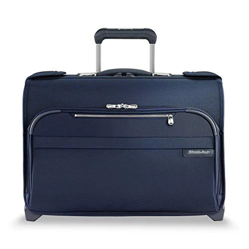 Briggs & Riley Carry-On Wheeled Garment Bag, Navy 5 Briggs & Riley Carry-On Wheeled Garment Bag, Navy - Image 3