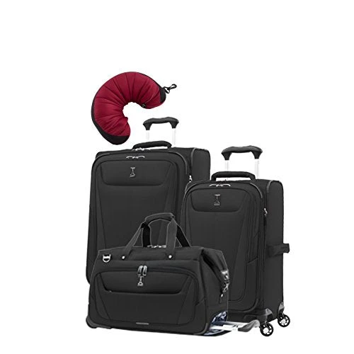 Travelpro Maxlite 5 | 4-Pc Set | Carry-On Duffel, 21" Carry-On & 25" Exp. Spinners With Travel 3 Travelpro Maxlite 5 | 4-Pc Set | Carry-On Duffel, 21" Carry-On & 25" Exp. Spinners With Travel