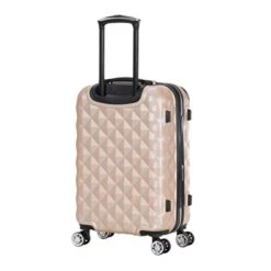 Kenneth Cole Reaction Diamond Tower Luggage Collection Lightweight Hardside Expandable 8-Wheel Spinner Travel Suitcase, Rose Champagne, 20-Inch Carry On -Vera Bradley Shop 41 Lcjnsx5L