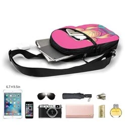 KAMIZE Sai_lor Moon Crossbody Bags Women Men Sling Backpack Travel Hiking Daypack Pattern Rope Shoulder Bag -Vera Bradley Shop 41 f0gVapMS