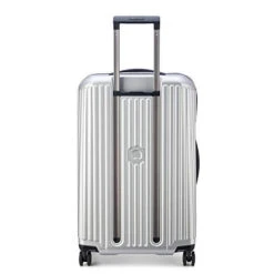 DELSEY Paris Securitime Expandable Luggage With Spinner Wheels, Silver, Checked-Medium 25 Inch 16 DELSEY Paris Securitime Expandable Luggage With Spinner Wheels, Silver, Checked-Medium 25 Inch -Vera Bradley Shop 41 hQiago5L