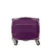 Cloe Under Seat 16 Inch Water-Resistant Textile Luggage With 360º-spinner Wheels In Purple Color