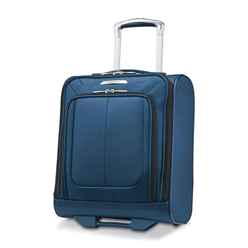 Samsonite SoLyte DLX Underseat Wheeled Carry-On (Mediterranean Blue) 3 Samsonite SoLyte DLX Underseat Wheeled Carry-On (Mediterranean Blue)