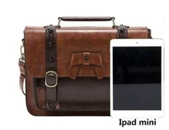 ECOSUSI Vintage Crossbody Messenger Bag Satchel Purse Handbag Briefcase For Women & Girl, Coffee -Vera Bradley Shop 41aCQswVfKL