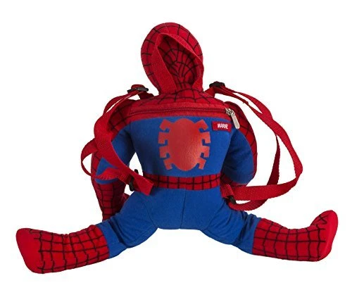 Fast Forward Little Boys' Spiderman Shaped Plush, Red, One Size 4 Fast Forward Little Boys' Spiderman Shaped Plush, Red, One Size - Image 2