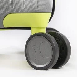 Hurley Suki Hardside Spinner Carry On Luggage 21", Light Grey/Neon -Vera Bradley Shop 41ayJ0KeMAS d5db17c9 31c5 4c35 822c 758d1b059d5b