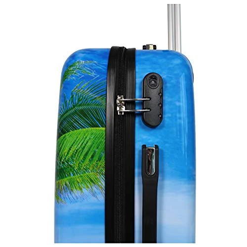 World Traveler Palm Tree Hardside 2-Piece Carry-On Spinner Luggage Set, One_Size 10 World Traveler Palm Tree Hardside 2-Piece Carry-On Spinner Luggage Set, One_Size - Image 8