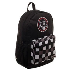 Fnaf Black With Checkered Print Backpack, Freddy Fazbear Camera Snapshot Logo, Black Five Nights At -Vera Bradley Shop 41bNYp9CERL