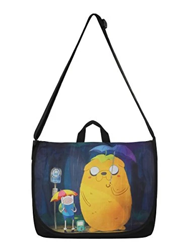 Adventure Time Finn And Jake Totoro Messenger Bag 3 Adventure Time Finn And Jake Totoro Messenger Bag