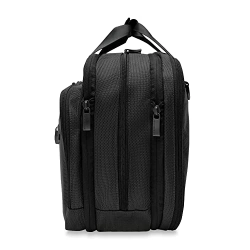 Briggs & Riley Expandable Cabin Bag, Black 9 Briggs & Riley Expandable Cabin Bag, Black - Image 7