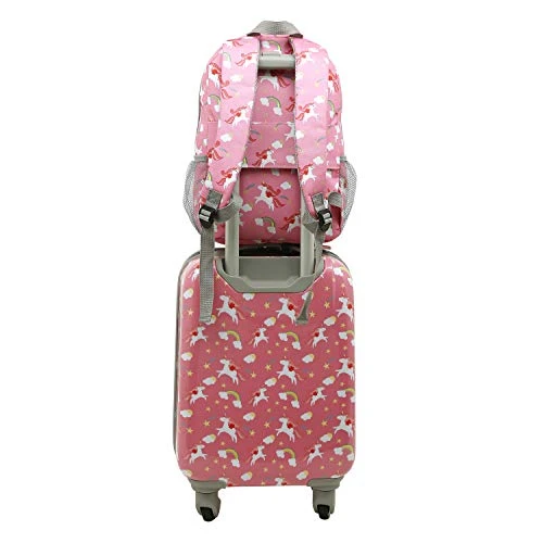 Travelers Club Kids' 5 Piece Luggage Travel Set, Unicorn 9 Travelers Club Kids' 5 Piece Luggage Travel Set, Unicorn - Image 7