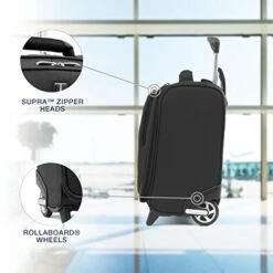 Travelpro Luggage Maxlite 5 16" Lightweight Carry-on Rolling Tote Suitcase, Black -Vera Bradley Shop 41cNJioQU L 93a8e029 eb98 4a84 a624 c169f4776f66