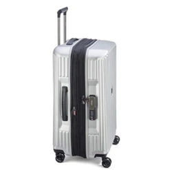 DELSEY Paris Securitime Expandable Luggage With Spinner Wheels, Silver, Checked-Medium 25 Inch 17 DELSEY Paris Securitime Expandable Luggage With Spinner Wheels, Silver, Checked-Medium 25 Inch -Vera Bradley Shop 41cYVDpRfHL