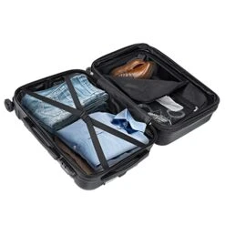 SUPER DEAL Hardside Expandable Spinner Luggage 21 Inch Carry On Luggage Lightweight Travel Suitcase With 360°Swivel Wheels And Height Adjustable Handle, Black 13 SUPER DEAL Hardside Expandable Spinner Luggage 21 Inch Carry On Luggage Lightweight Travel Suitcase With 360°Swivel Wheels And Height Adjustable Handle, Black -Vera Bradley Shop 41cYomSKCCL