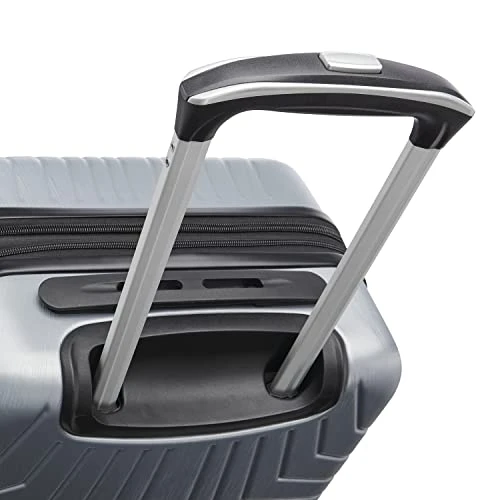 Samsonite Hers N Hers Luggage With Spinner Wheels, 2-Piece Set (BeautyCrate Plus Carry-On), Brushed Silver 7 Samsonite Hers N Hers Luggage With Spinner Wheels, 2-Piece Set (BeautyCrate Plus Carry-On), Brushed Silver - Image 5