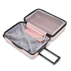 American Tourister Stratum XLT Expandable Hardside Luggage With Spinner Wheels, Pink Blush, Checked-Medium 25-Inch 15 American Tourister Stratum XLT Expandable Hardside Luggage With Spinner Wheels, Pink Blush, Checked-Medium 25-Inch -Vera Bradley Shop 41ctYHT WUL