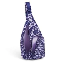 Vera Bradley Recycled Lighten Up Reactive Mini Sling Backpack, Belle Paisley -Vera Bradley Shop 41d7ABsUD0L