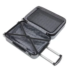 Samsonite Hers N Hers Luggage With Spinner Wheels, 2-Piece Set (BeautyCrate Plus Carry-On), Brushed Silver 11 Samsonite Hers N Hers Luggage With Spinner Wheels, 2-Piece Set (BeautyCrate Plus Carry-On), Brushed Silver -Vera Bradley Shop 41dWK6DCDJL