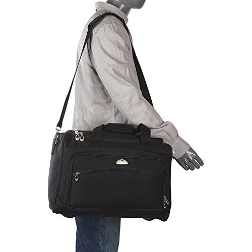 American Flyer South West Collection 5-Piece Luggage Set, Brown 8 American Flyer South West Collection 5-Piece Luggage Set, Brown - Image 6