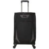 Kenneth Cole Reaction Going Places 24" 600d Polyester Expandable 4-Wheel Spinner Checked Luggage, Black -Vera Bradley Shop 41dfIU2pT6L