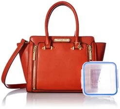 Nicole Lee Women's Ciel Medium Smart Lunch Handbag (red) Travel Shoulder Bag, One Size -Vera Bradley Shop 41dh1k3yEHL