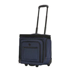 Travelers Club Luggage 16" Top Expandable Rolling Underseater W/USB Port, Blue Suitcase, Carry-On, Navy -Vera Bradley Shop 41dq 5vpUzL a91ff8ef 75ab 4d89 a6b2 e5a1ce8d8f07