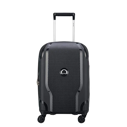 DELSEY Paris Clavel Hardside Expandable Luggage With Spinner Wheels, Black, Carry-On 19 Inch 3 DELSEY Paris Clavel Hardside Expandable Luggage With Spinner Wheels, Black, Carry-On 19 Inch
