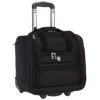 Travelers Club Business Class 16-Inch Under The Seat Carry-On Luggage, Executive Black