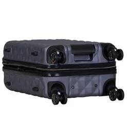 Kenneth Cole Reaction Diamond Tower Luggage Collection Lightweight Hardside Expandable 8-Wheel Spinner Travel Suitcase, Smokey Purple, 20-Inch Carry On -Vera Bradley Shop 41eHDEXhSlL