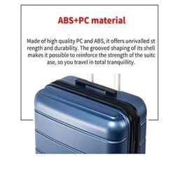3 Piece Set Luggage Sets Women Men Teens Travel Suitcase With Lightweight TSA Lock Spinner, Home Outdoor Carry On Luggage With 4 Double Silent Wheels Adjustable Handle 20in 24in 28in, Blue 18 3 Piece Set Luggage Sets Women Men Teens Travel Suitcase With Lightweight TSA Lock Spinner, Home Outdoor Carry On Luggage With 4 Double Silent Wheels Adjustable Handle 20in 24in 28in, Blue -Vera Bradley Shop 41eLJib7xzS