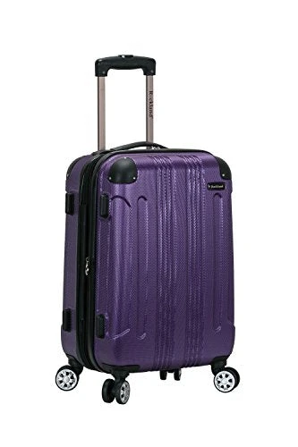 Rockland London Hardside Spinner Wheel Luggage, Purple, Carry-On 20-Inch 3 Rockland London Hardside Spinner Wheel Luggage, Purple, Carry-On 20-Inch