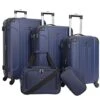 Travelers Club Sky+ Luggage Set, Navy Blue, 5 Piece -Vera Bradley Shop 41eh1zVVEUL