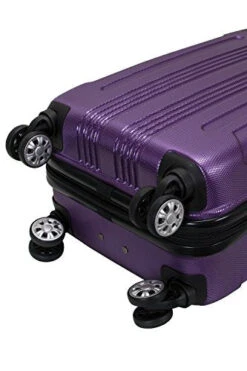 Rockland London Hardside Spinner Wheel Luggage, Purple, Carry-On 20-Inch 10 Rockland London Hardside Spinner Wheel Luggage, Purple, Carry-On 20-Inch -Vera Bradley Shop 41eiPUxyNKL